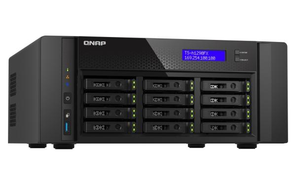 QNAP TS-h1290FX-7302P-256G(16C/ AMDEPYC7302P/ 3, 3GHz/ 256GBRAM/ 12x2, 5"SATA/ 1x2, 5GbE/ 2x25GbE/ 3xUSB3.2/ 4xPCIe) 
