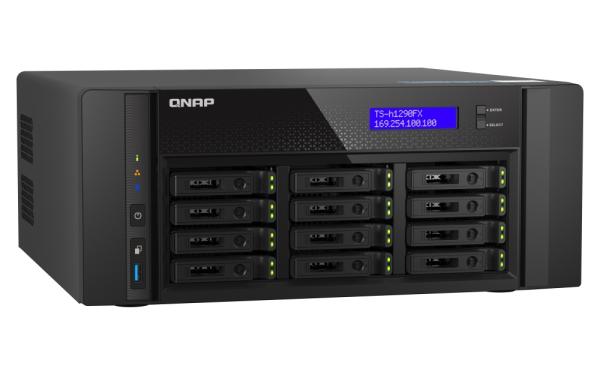 QNAP TS-h1290FX-7302P-256G(16C/ AMDEPYC7302P/ 3, 3GHz/ 256GBRAM/ 12x2, 5"SATA/ 1x2, 5GbE/ 2x25GbE/ 3xUSB3.2/ 4xPCIe) 