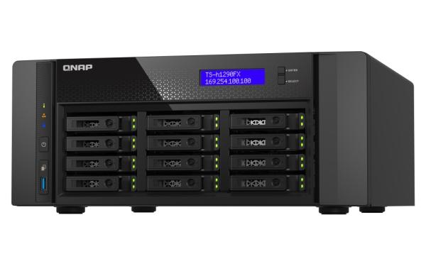 QNAP TS-h1290FX-7302P-256G(16C/ AMDEPYC7302P/ 3, 3GHz/ 256GBRAM/ 12x2, 5"SATA/ 1x2, 5GbE/ 2x25GbE/ 3xUSB3.2/ 4xPCIe) 