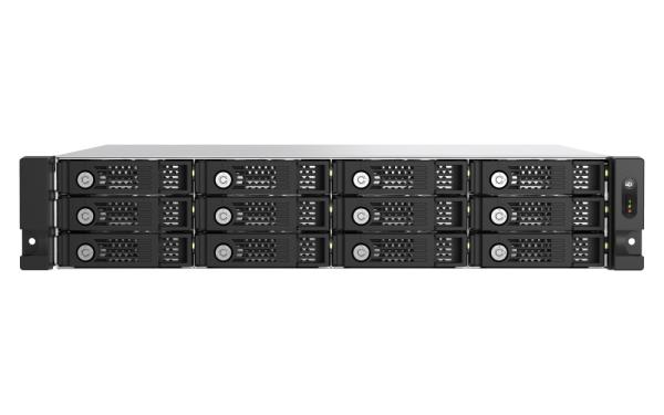 QNAP TL-R1200PES-RP - rozšiřující jednotka JBOD SATA (12x SATA, 2x SFF-8644 1x2, 2x zdroj), rack