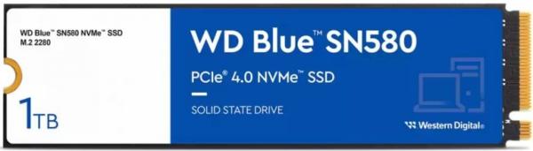 WD Blue SN580/ 1TB/ SSD/ M.2 NVMe/ 5R