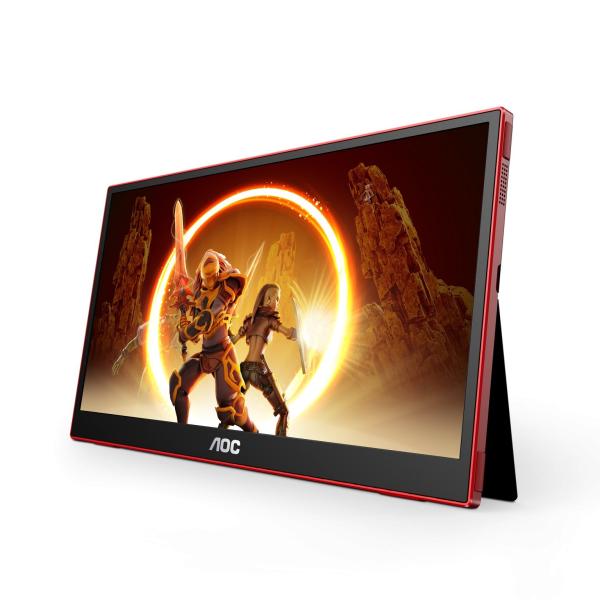 AOC Gaming/ 16G3/ 15, 6"/ IPS/ FHD/ 144Hz/ 4ms/ Blck-Red/ 3R