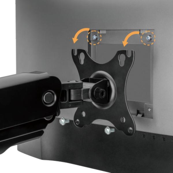 Držiak monitora Brateck LDT60-C012 jedno rameno mechanická pružina Heavy Duty 
