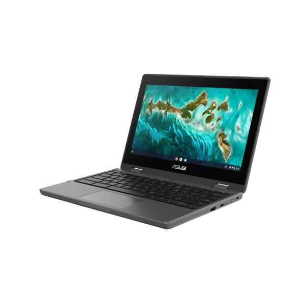 ASUS Chromebook CR11 Flip/ CR1100FKA/ N5100/ 11, 6"/ 1366x768/ T/ 8GB/ 64GB eMMC/ UHD/ Chrome/ Gray/ 2R 