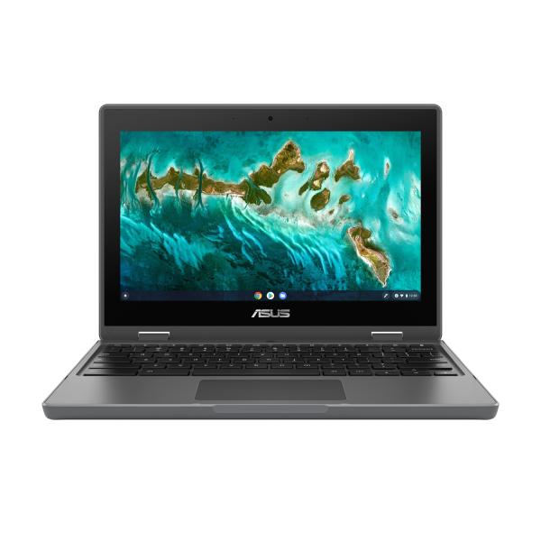 ASUS Chromebook CR11 Flip/ CR1100FKA/ N5100/ 11, 6"/ 1366x768/ T/ 8GB/ 64GB eMMC/ UHD/ Chrome/ Gray/ 2R