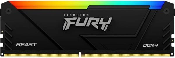 Kingston FURY Beast/ DDR4/ 64GB/ 3600MHz/ CL18/ 2x32GB/ RGB/ Black 