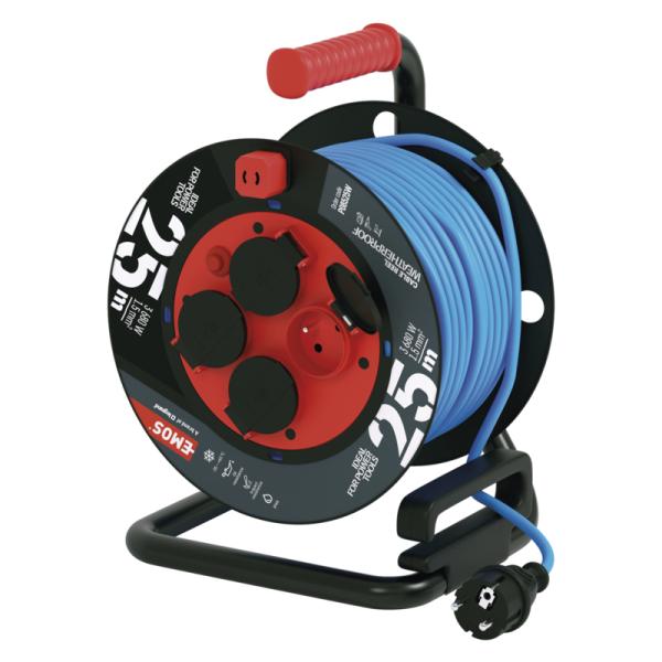 EMOS BUBEN 4Z 25M 1, 5MM NEMRZNÚCI PVC KÁBEL