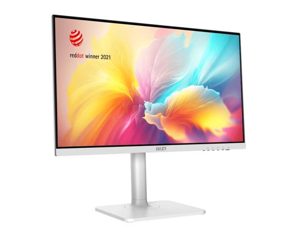 MSI Modern/ MD2412PW/ 23, 8"/ IPS/ FHD/ 100Hz/ 1ms/ White/ 3R 