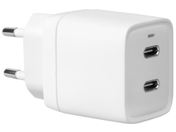 AVACOM HomePRO 2 sieťová nabíjačka s Power Delivery 40W s dvoma USB-C výstupmi