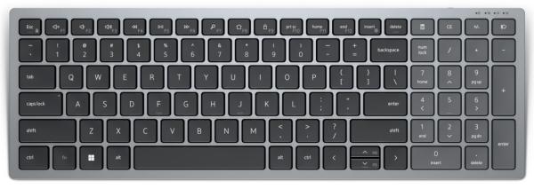 Dell KB740/ Bezdrôtová Bluetooth/ CZ layout/ Sivá