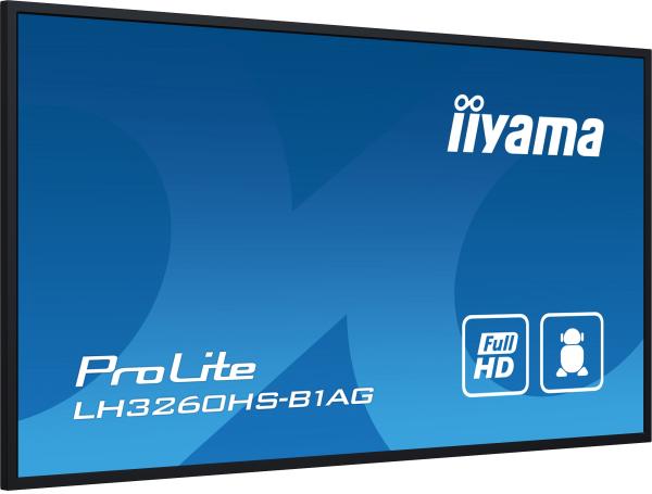 32" iiyama LH3260HS-B1AG: VA, FHD, Android 11, 24/ 7 