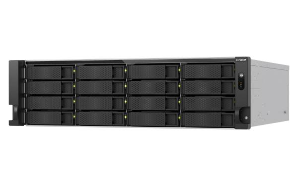 QNAP TS-h1677AXU-RP-R7-32G (Ryzen Pro 5, 3GHz, ZFS, 32GB DDR5 RAM, 16x SATA, 2x 2, 5GbE, 2x 10GbE) 
