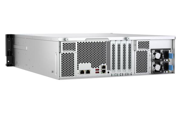 QNAP TS-h1677AXU-RP-R7-32G (Ryzen Pre 5, 3GHz, ZFS, 32GB DDR5 RAM, 16x SATA, 2x 2, 5GbE, 2x 10GbE) 