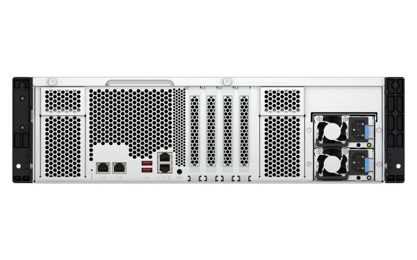QNAP TS-h1677AXU-RP-R7-32G (Ryzen Pro 5, 3GHz, ZFS, 32GB DDR5 RAM, 16x SATA, 2x 2, 5GbE, 2x 10GbE) 