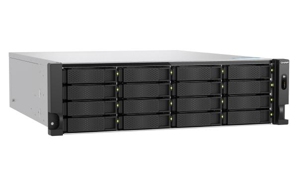 QNAP TS-h1677AXU-RP-R7-32G (Ryzen Pro 5, 3GHz, ZFS, 32GB DDR5 RAM, 16x SATA, 2x 2, 5GbE, 2x 10GbE) 
