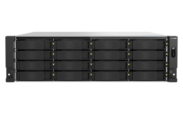 QNAP TS-h1677AXU-RP-R7-32G (Ryzen Pro 5, 3GHz, ZFS, 32GB DDR5 RAM, 16x SATA, 2x 2, 5GbE, 2x 10GbE)