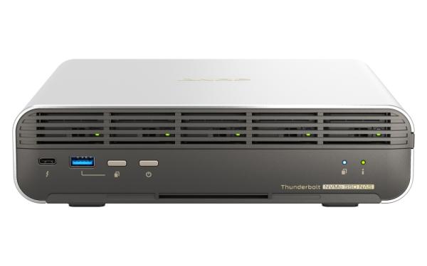 QNAP TBS-h574TX-i5-16G (12core, 16GB RAM, 5x E1.S/ M.2 slot, 1x 2, 5GbE, 1x 10GbE, 2x Thunderbolt 4)