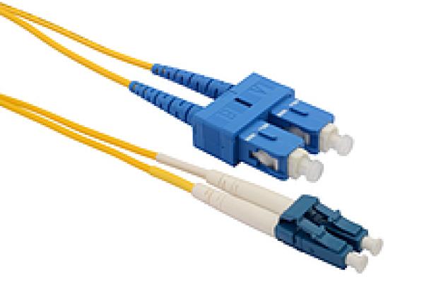 Patch kabel 9/ 125 LCupc/ SCupc SM OS 1m duplex