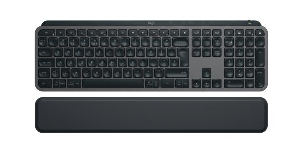 Logitech Master MX Keys S/ Bezdrátová USB + Bluetooth/ US layout/ Černá