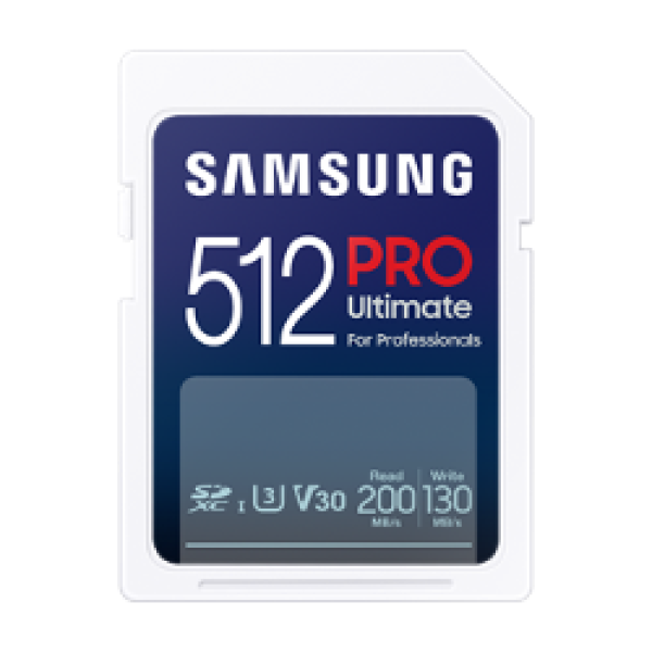 Samsung SDXC PRO ULTIMATE/ SDXC/ 512GB/ Class 10