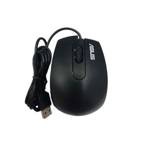 ASUS DS-2521A/ Kancelářská/ Optická/ Pro praváky/ Drátová USB/ Černá 