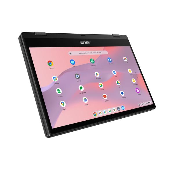 ASUS Chromebook CM14 Flip/ CM1402F/ MTK-520/ 14"/ FHD/ T/ 4GB/ 64GB eMMC/ Mali-G52/ Chrome/ Gray/ 2R 