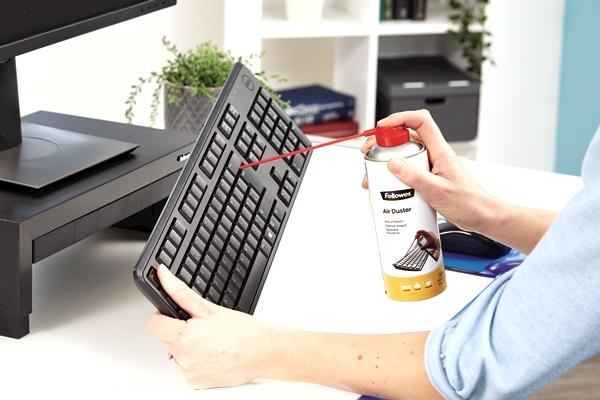 Stlačený vzduch Fellowes na čistenie, použitie v ľubovoľnej polohe 200 ml 