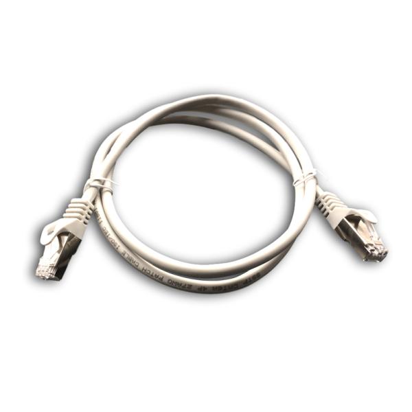 DATACOM Patch cord S/ FTP CAT6A 1m šedý