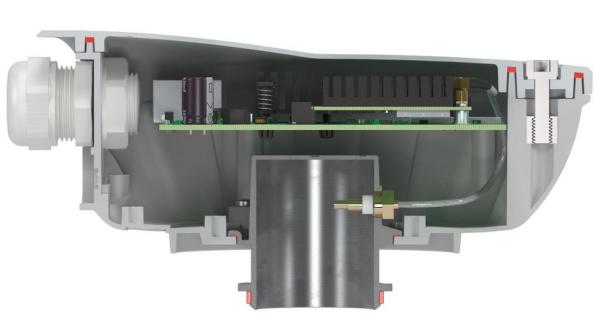 RF elements TwistPort™ hliníkový adaptér pro RouterBOARD 