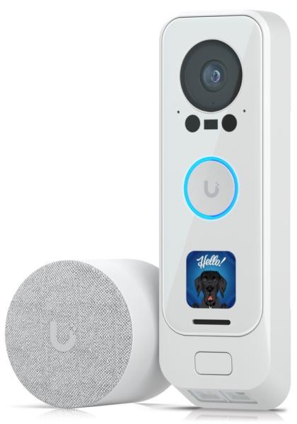 Ubiquiti UVC-G4 Doorbell Pro PoE Kit - G4 Doorbell Professional PoE Kit - White