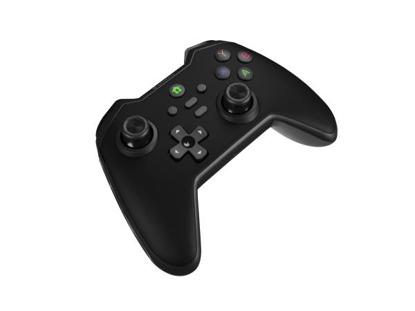 Bezdrôtový gamepad Genesis MANGAN 400 pre PC/ Switch/ Mobil, čierny 