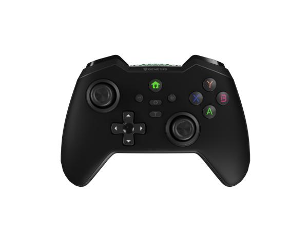 Bezdrátový gamepad Genesis MANGAN 400 pro PC/ Switch/ Mobil, černý