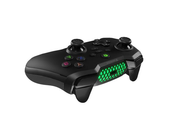 Bezdrátový gamepad Genesis MANGAN 400 pro PC/ Switch/ Mobil, černý 