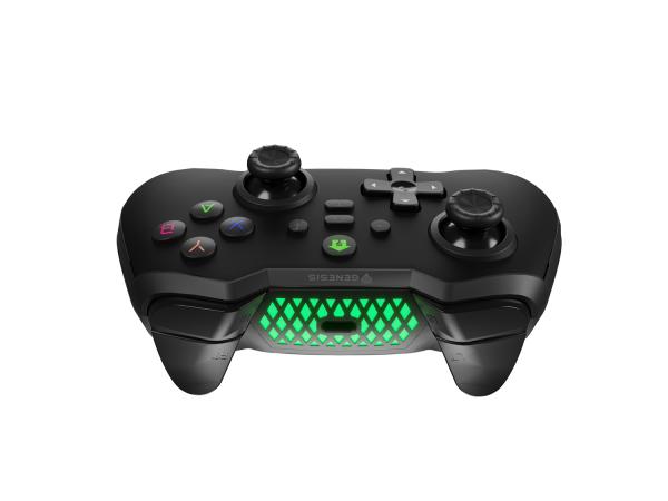 Bezdrôtový gamepad Genesis MANGAN 400 pre PC/ Switch/ Mobil, čierny 