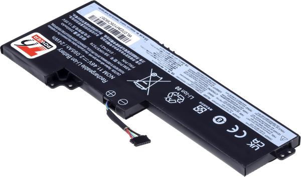 Batéria T6 Power Lenovo ThinkPad T470, T480, internal, 2095mAh, 24Wh, 3cell, Li-pol 