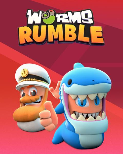 ESD Worms Rumble Captain & Shark Double Pack