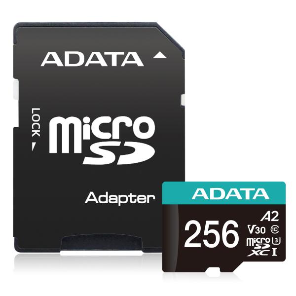 ADATA V30S/ micro SDXC/ 256GB/ 100MBps/ UHS-I U3 / Class 10/ + Adaptér