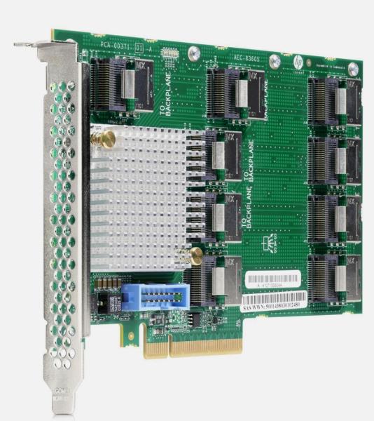 HPE 12Gb SAS Expander Card with Cables