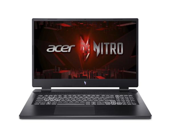 Acer Nitro 17/ AN17-41/ R5-7535HS/ 17, 3"/ QHD/ 16GB/ 1TB SSD/ RTX 4050/ bez OS/ Black/ 2R