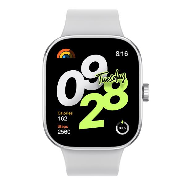 Xiaomi Redmi Watch 4/ Silver/ Šport Band/ White
