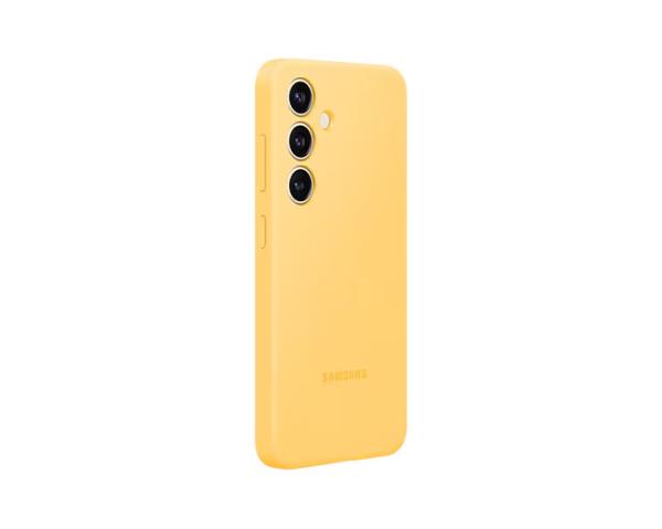 Samsung Silikonový zadní kryt S24 Yellow 