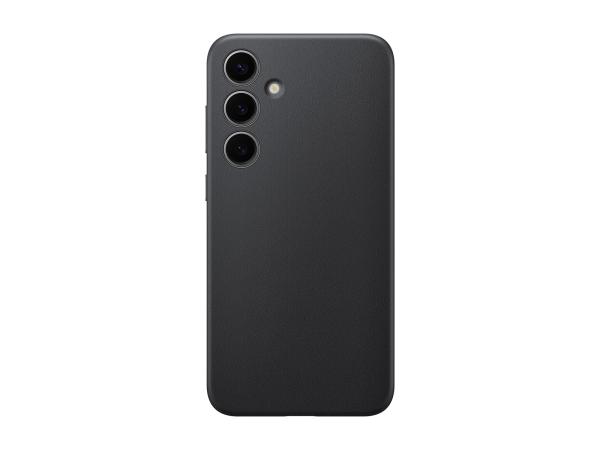 Samsung Zadný kryt z vegánskej kože S24+ Black