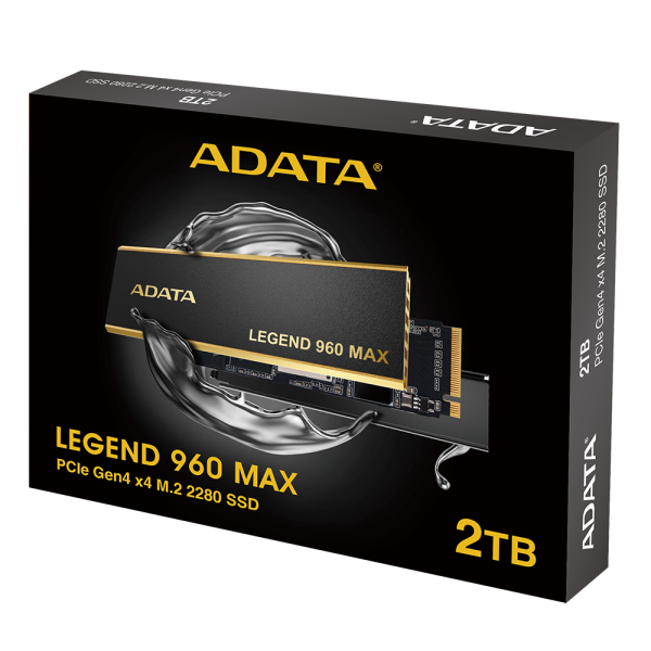 ADATA LEGEND 960 MAX/ 2TB/ SSD/ M.2 NVMe/ Čierna/ 5R