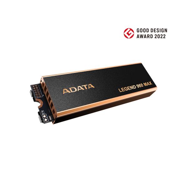 ADATA LEGEND 960 MAX/ 4TB/ SSD/ M.2 NVMe/ Černá/ 5R 
