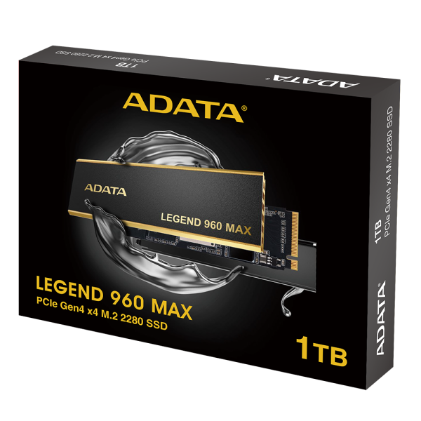 ADATA LEGEND 960 MAX/ 4TB/ SSD/ M.2 NVMe/ Černá/ 5R 