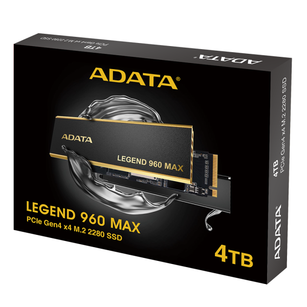 ADATA LEGEND 960 MAX/ 4TB/ SSD/ M.2 NVMe/ Čierna/ 5R