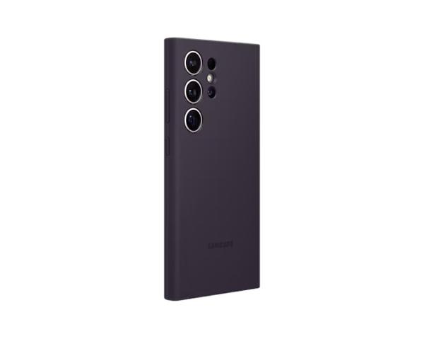 Samsung Silikonový zadní kryt S24 Ultra Dark Violet 