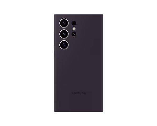 Samsung Silikónový zadný kryt S24 Ultra Dark Violet