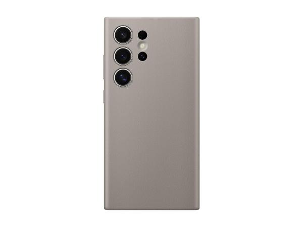 Samsung Zadný kryt z vegánskej kože S24 Ultra Taupe