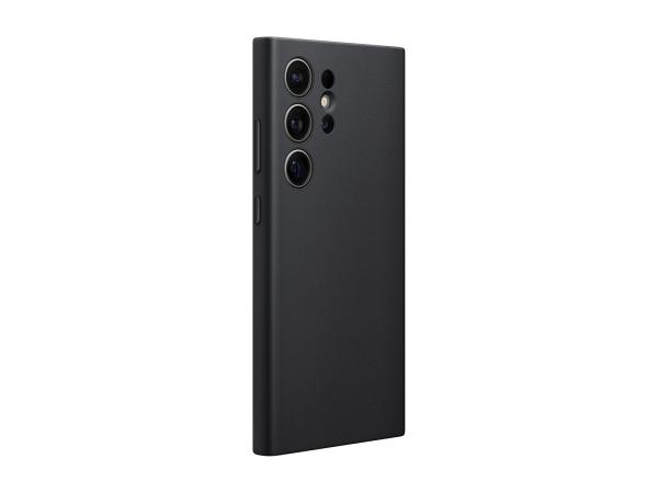 Samsung Zadný kryt z vegánskej kože S24 Ultra Black 